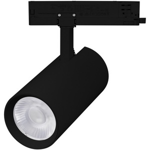 Изображение товара Трековый светильник трехфазный LED LGD-GERA-4TR-R90-40W Day4000 (BK, 55 deg, 230V) (Arlight, IP20 Металл) 055142