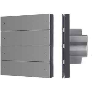 Изображение товара INTELLIGENT ARLIGHT Кнопочная панель SMART-ZB-801-22-1G-8SC-MULTI-IN Grey (230V) (IARL, IP20 Пластик, 5 лет) 055486