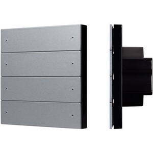 Изображение товара INTELLIGENT ARLIGHT Кнопочная панель SMART-ZB-801-22-1G-8SC-MULTI-IN Silver (230V) (IARL, IP20 Пластик, 5 лет) 055487