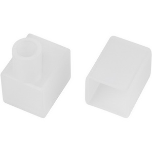 Изображение товара Заглушка MOONLIGHT-CAP-10x10mm-BOTTOM-S-SET (Arlight, Силикон) 055651