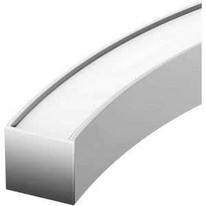Изображение товара Профиль LINE-3535-BENT-SIDE-2000 ANOD (Arlight, Алюминий) 055738