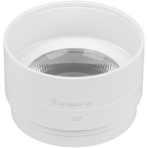 Изображение товара Насадка с фиксированным углом LGD-ARTIFACT-LENS-R65 (WH, 30 deg) (Arlight, Металл) 057126