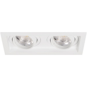 Изображение товара Встраиваемый светильник светодиодный MS-VORTEX-BUILT-S170x90-2x12W Day4000 (WH-WH, 20 deg, 230V) (Arlight, IP20 Металл) 057770