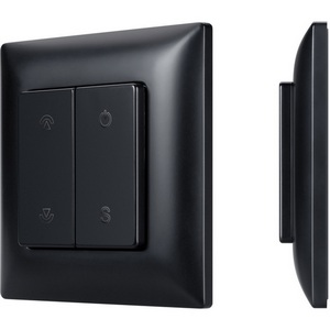 Изображение товара Кнопочная панель INTELLIGENT ARLIGHT SMART-RF-801-22-1G-DIM-SUF Black (3V, 2.4G) (IARL, IP20 Пластик) 059068