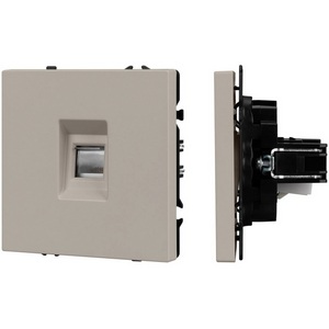 Изображение товара Механизм компьютерной розетки SCT-NOBE-MPC1-SFPL-CA (RJ-45, CAT6) (Arlight, Кашемир) 059438