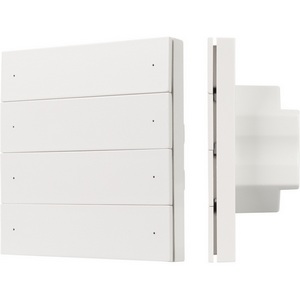 Изображение товара INTELLIGENT ARLIGHT Кнопочная панель SMART DALI-301-22-8K-D2-IN White (BUS, Frameless) (IARL, IP20 Пластик) 060975
