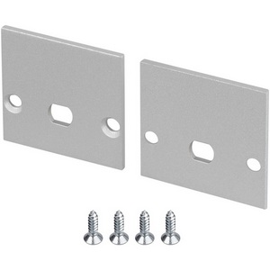 Изображение товара Заглушка LINE-2525 с отверстием (Arlight, Алюминий) 061049