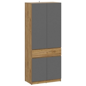 Изображение товара Шкаф двухстворчатый Арника с ящиком "Авиньон", Графит