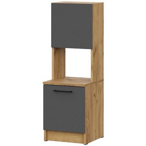 Изображение товара Тумба Арника прикроватная Вена ТБ 101, Дуб золотой, Графит серый