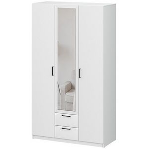 Изображение товара Шкаф трехстворчатый Арника Бали, Белый шагрень