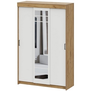 Изображение товара Шкаф Арника-купе ШКП 7, Дуб Золотой, Белый