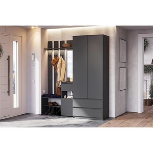 Изображение товара Прихожая Арника Денвер графит. Комплект