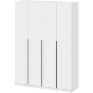 Изображение товара Шкаф распашной с наполнением Арника (11 полок + 2 ящика + штанга) ШК 5 (1600), Белый