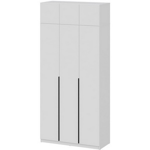 Изображение товара Шкаф с антресолью Арника и наполнением (5 полок + штанга) ШК 5 (1200), Белый