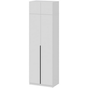 Изображение товара Шкаф с антресолью Арника (полка + штанга) ШК 5 (800), Белый