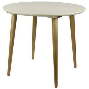 Изображение товара Стол обеденный Арника круглый Ронда Мини 100, натуральный/слоновая кость