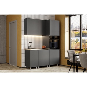 Изображение товара Модульная Кухня Денвер Арника 1,6 м, Графит