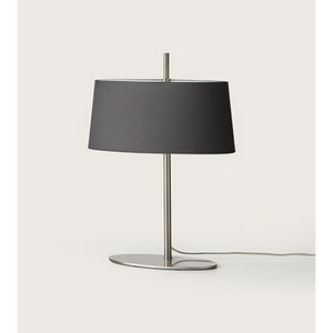 Изображение товара Настольная лампа Aromas del Campo Ona S1029 Nickel/ Smooth black shade