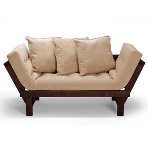 Изображение товара Кушетка Arsko Свен венге бежевый вельвет