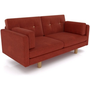 Изображение товара Диван Arsko Ингвар М терракотовый велюр