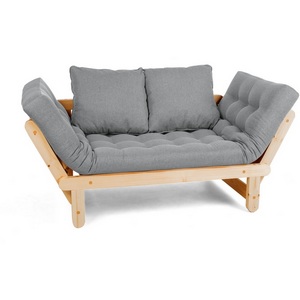 Изображение товара Кушетка Arsko Сламбер BOX сосна серая рогожка