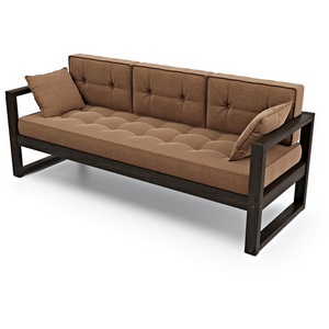 Изображение товара Диван Arsko Астер Б венге коричневая рогожка