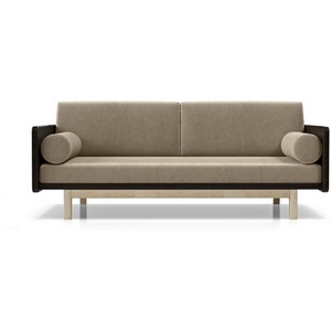 Изображение товара Диван Arsko Двалин венге бежевый велюр