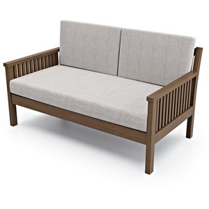 Изображение товара Диван Arsko Норман М орех серая рогожка