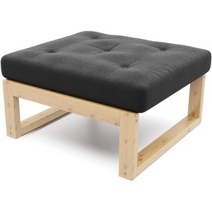 Изображение товара Пуф Arsko Амбер сосна черная рогожка