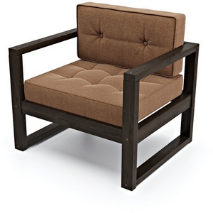 Изображение товара Кресло Arsko Астер венге коричневая рогожка