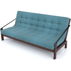 Изображение товара Диван Arsko Локи орех голубая рогожка