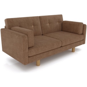 Изображение товара Диван Arsko Ингвар М коричневый велюр