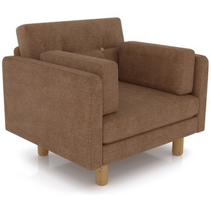 Изображение товара Кресло Arsko Ингвар коричневый велюр