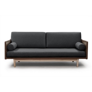 Изображение товара Диван Arsko Двалин орех графитовая рогожка