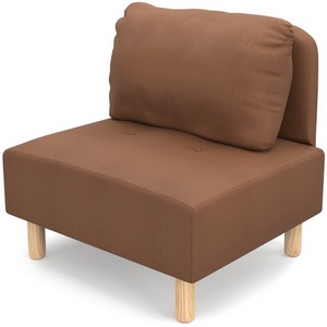 Изображение товара Кресло Arsko Свельд коричневая рогожка