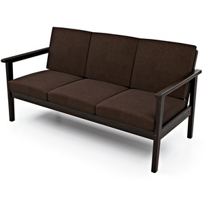 Изображение товара Диван Arsko прямой Лориан Б венге велюр коричневый