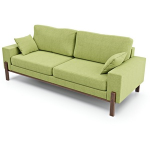 Изображение товара Диван Arsko прямой Хангель рогожка зеленая