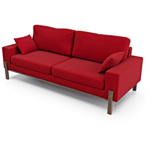 Изображение товара Диван Arsko прямой Хангель велюр красный