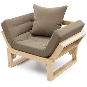 Изображение товара Кресло Arsko Амбер сосна бежевый велюр