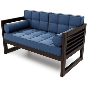 Изображение товара Диван Arsko прямой Сега М венге велюр синий