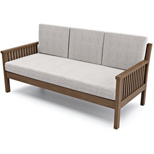 Изображение товара Диван Arsko Норман Б орех серая рогожка