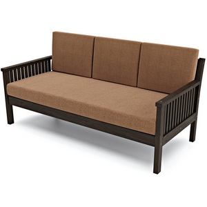 Изображение товара Диван Arsko Норман Б венге коричневая рогожка