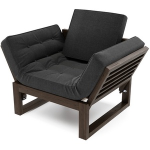 Изображение товара Кресло Arsko Балтик венге графитовая рогожка