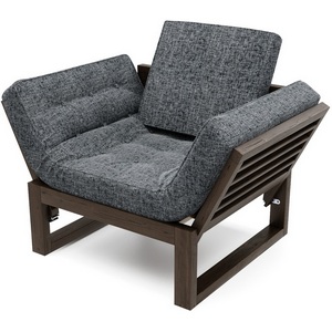 Изображение товара Кресло Arsko Балтик венге темно-серая рогожка