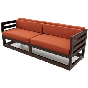 Изображение товара Диван Arsko Магнус Б венге велюр терракотовый