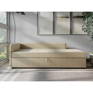 Изображение товара Диван-кровать Arsko Велес Угол левый рогожка бежевая