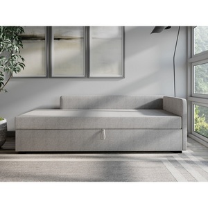 Изображение товара Диван-кровать Arsko Велес Угол правый рогожка серая