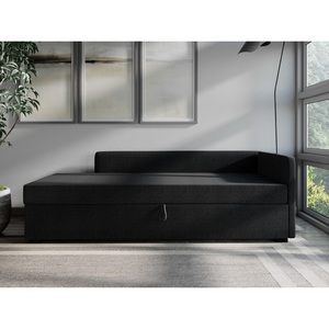 Изображение товара Диван-кровать Arsko Велес Угол правый рогожка графитовая