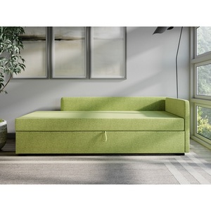 Изображение товара Диван-кровать Arsko Велес Угол правый рогожка зеленая