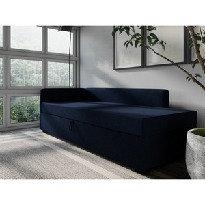 Изображение товара Диван-кровать Arsko Велес Угол левый велюр синий